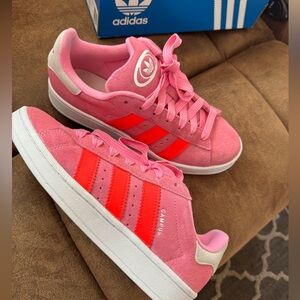 Adidas Campus pink sneakers
